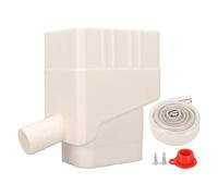 de Recolección de Agua de Lluvia, Kit de Desviador de Barril de Lluvia con Manguera de 40 para Desviar Agua, Se Adapta a Bajante Estándar de 2x3, Desviador de Bajante