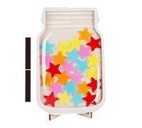 de recompensas del tarro de estrellas Bote Magnético Motivador con 25 | Tabla de recompensas y herramienta de gestión de conducta Manejo de Conducta, Control de Esfínteres y