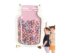 de recompensas para tarros de Caramelos, de gestión de aulas con 30 por ciento de Monedas de Dulces, Tarro de para Profesores por un Comportamiento Positivo, Ideal para gráficos