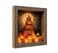 de recuerdos de Halloween DIY marco de fotos gótico alimentado por USB