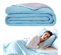 de refrigeración genérica para durmientes Calientes - Manta fría y Ligera de Doble Cara para los Sudores nocturnos sofá de Viaje, sofá de Viaje, Dormitorio