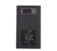 de Refrigeración por Agua, 100-240V 70W Disipación de Calor Rápida Enfriador de Tanque de Agua de Agua Dulce y Salada para Acuarios Pequeños para Capacidad ≤20L (Enchufe de la UE)