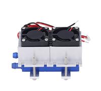 de refrigeración por refrigeración de semiconductores - Equipo enfriador de aire de doble núcleo - CC 12 V 15 A - Potencia máxima de 144 W y salida de 120 W para investigación y