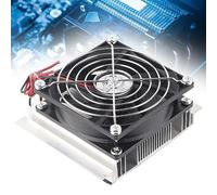 de Refrigeración Termoeléctrico Peltier, Kit de Bricolaje, Módulo de Placa Peltier Termoeléctrica XD35 para Refrigeración de Espacios Pequeños, CC de 12V y 60W (Con ventilador de