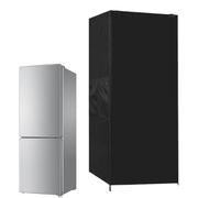 de refrigerador - Alfombrilla protectora para frigorífico, tapa de congelador vertical | Protector antipolvo para de pie con organizador de almacenamiento, cierre