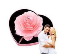 de regalo con de corazón con para siempre - de amor 3D de rosa giratoria de corazón | Expresa tu amor para siempre a tu especial con que