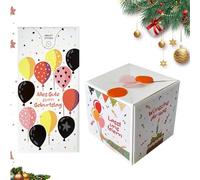 de regalo de explosiones de la emergente, tarjeta de confeti de cumpleaños explosiva, portátil interactivo del relleno, tarjetas de relleno emergente adecuadas para adultos