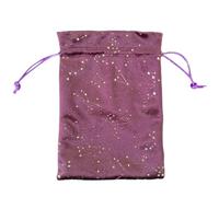 de regalo de mano | Tarot portátil con patrón de estrella | de almacenamiento suave para entusiastas del tarot, mago, aretes, collares, mazos de oráculo