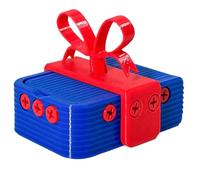 de regalo muy divertida, diseño de engaño | Rompecabezas múltiple de tornillos para cumpleaños, fiestas de adultos, compacto, único, sorpresa de fiesta, azul