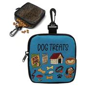 de regalo para educación canina | de almacenamiento portátil para llevar con cinturón | Bolsas de recompensas para pequeñas razas, para perros de talla media y grande, recompensas, paseo