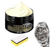 de reparación de arañazos para Relojes, Limpiador Profesional de 30 g, Pasta de eliminación de arañazos de Reloj, para Limpieza de renovación de Cuidado, reparación de Joyas de Acero Inoxidable