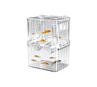 de reproducción de acuario - Flotante doble capa equipada con ventosas - Incubadora de estallido de peces para camarones, Betta, Guppy, Café, hogar, oficina, animales