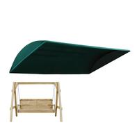 de repuesto para canopy | Waterproof UV-Resistant Hammock Shade, Outdoor Patio Swing Canopy Replacement Top Cover - For Garden Deck Yard Park 3-Seat Furniture