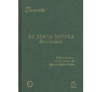 De rerum natura. De la realidad (Tela)