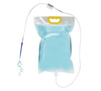 de riego automático de plantas con de agua, flujo ajustable de 3,5 l, kit de riego de 16,14 x 9,84 pulgadas, portátil para colgar en el exterior, para cuidado de jardín y de vacaciones