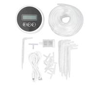 de riego automático LCD Temporizador de riego de goteo inteligente Batería USB Batería de agua alimentada con una manguera de 10 metros para plantas de interior Kit de riego