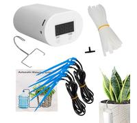 de riego automático para plantas en maceta - kit de riego por interior con temporizador, dispensador de agua para plantas inteligentes | de de jardín programable