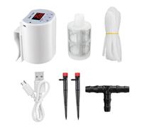 de riego automático Smart Gardening Equipo de riego | Sistema de irrigación automática para invernadero, balcón, patio, viajes, jardín, vacaciones, oficina, hogar