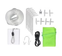 de riego automático, temporizador de agua programable Digital de bajo ruido, Kit de riego por goteo automático para 6 plantas en macetas