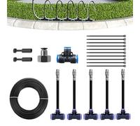 de riego de jardín | de riego de 360 grados | de riego automático de conexión rápida Z Ur para balcón, plantas, verduras, invernadero, terraza, bancal alto