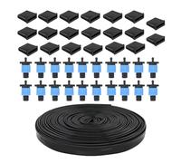 de riego de jardín, de riego para jardín - Kit de riego de efecto invernadero ajustable,Ahorro de agua, resistente a la intemperie y suministros de jardinería para jardi