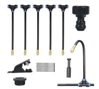 de Riego para Jardín - Boquillas Ajustables De Conexión Rápida Automática,Riego Por En Línea - para Huerto Bancal Elevado Invernadero Jardín Patio Macetas Árboles y