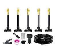 de riego para jardín, de riego automático con conector rápido, dispositivo automático a ajustable, aspersor para invernadero, árboles y cultivo hidropónico