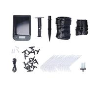 de riego solar Kit de riego por goteo solar para exteriores Dispositivo de riego automático de plantas para plantas en macetas Camas de jardín de riego automático con 15