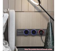 de riel de toma de corriente móvil de riel de alta potencia de 8000 W Regleta sin cables Riel deslizante Compartimento de administración de cables Proyectos de mejoras para el (Tipo expuesto y 40