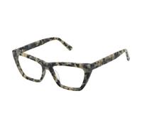 DE RIGO VISION ESPAÑA OPT.FRAMES Nina Ricci - MAT: Acetate-C: SHINY WHITE/BLACK TORTOISE D: 140x16 / Female
