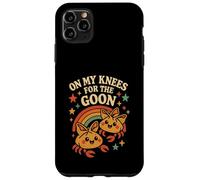De Rodillas para el Goon Crab Rangoon Meme Dumb Gooning Carcasa para iPhone 11 Pro MAX