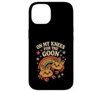 De Rodillas para el Goon Crab Rangoon Meme Dumb Gooning Carcasa para iPhone 14
