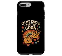 De Rodillas para el Goon Crab Rangoon Meme Dumb Gooning Carcasa para iPhone 7 Plus/8 Plus