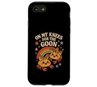 De Rodillas para el Goon Crab Rangoon Meme Dumb Gooning Carcasa para iPhone SE (2020) / 7/8