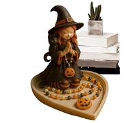 de rosario, de joyería de Halloween para niña, pulseras de cuentas cristianas, recuerdos, almacenamiento de baratijas para mujeres, bautizo, amigos, colección familiar