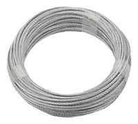 De Ruck Zuck Alambre Cuerda Acero Inoxidable, V4 A, diámetro 4 mm, Longitud 20 m, 7 x 7 ventilación, 190392