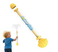de salpicaduras de agua para niños | Pistola de agua de concha, extensible al aire libre verano diversión para adultos y niños con función de enfriamiento