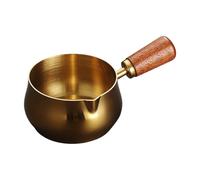 De Salsa | Práctica Antiadherente De Mango Frío Con Pico Verdor - Olla Para Cocina Y Calefacción De Leche En Casa,Para Salsa De Salsa De Salsa, Sopa De Estofado, Café, Bebida Caliente