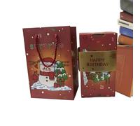 de salto de Navidad - sürprise Bondissante de 18,4 cm | de regalo de papel - Divertida para niños y adultos - Perfecta para Navidad, cumpleaños, fiestas de San Valentín