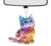 de San Valentín, de coche con forma de animal lindo, colgante de animales acrílicos 2D Valentines, decoración de animales coloridos, de San Valentín para mochila