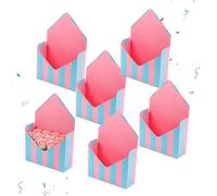 de San Valentín, sobres de almacenamiento plegables, romántica de tarjetas del día de San Valentín, para bodas, festividades, celebraciones, festivales, flores, ramo, tarjeta de comida