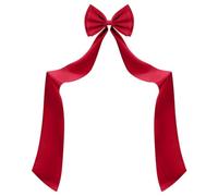 de Satén Grande 190,5 cm X 45,7 cm Elegante Largo Satén Streamer | Gran Tamaño Gran Lazo Decoración Para Fiesta Pared Árbol de Navidad Chimenea Escalera Barandilla