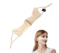 de seda, , lavable, resistente al viento, a prueba de polvo, accesorios para exteriores, cubierta de nariz de viaje, para mujeres, viajes, camping, vacaciones, uso diario, hogar