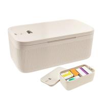 de Seguridad para Alimentos, con Cerradura de combinación, 23,9 x 13,1 x 9 cm, de Almacenamiento para Alimentos y medicamentos, portátil, con Cerradura para Viajes, Camping, hogar y