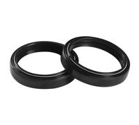 de sello de aceite y sello de polvo Para S-uzuki 125 VL250 INTRUDER GW250 Inazuma RG250 GS500 GSX550 GS550ES GS750S 37x49x8 37*49*8 Sello de aceite de horquilla delantera y cubierta antipolvo