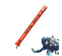 de señalización para Buceo, de Buceo | Tubo de señalización de Buceo Inflable | Tubo de señal de Alta Visibilidad, Flotador Inflable para Buceo Submarino y Snorkel