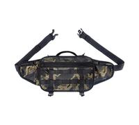 de Senderismo Impermeable con múltiples Compartimentos - con Correa para el Hombro, para Ciclismo, Escalada, teléfono carretes y señuelos, Verde, Unisex, Consulte la descripción