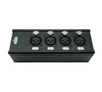 De Separación De 4 Canales,Hardware De Computación De Aluminio Rápido Y Estable,Extensor De Cable De Red De 4 Canales | Para Monitor Proyector De Ordenador Portátil Tableta Teléfono