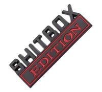 de Shitbox Edition - Emblemas de Coche 3D diseño Shitbox para decoración de vehículos | calcomanía autoadhesiva Divertida para la Parte Trasera del automóvil, calcomanía Creativa para