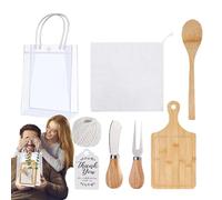 de shower para los ganadores del juego, favores de la ducha nupcial - 8 piezas Juego Sobers Cuchara Party Favors - Eucalipto de servicio Utensilios con gracias Tag para la boda